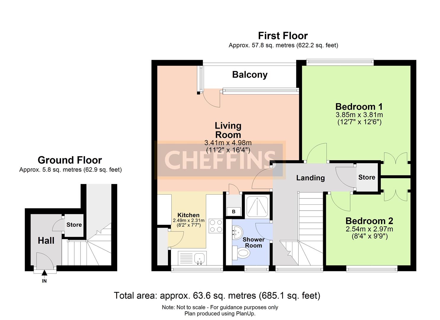 2 Bedroom to let in Cambridge Cheffins Cambridge Lettings